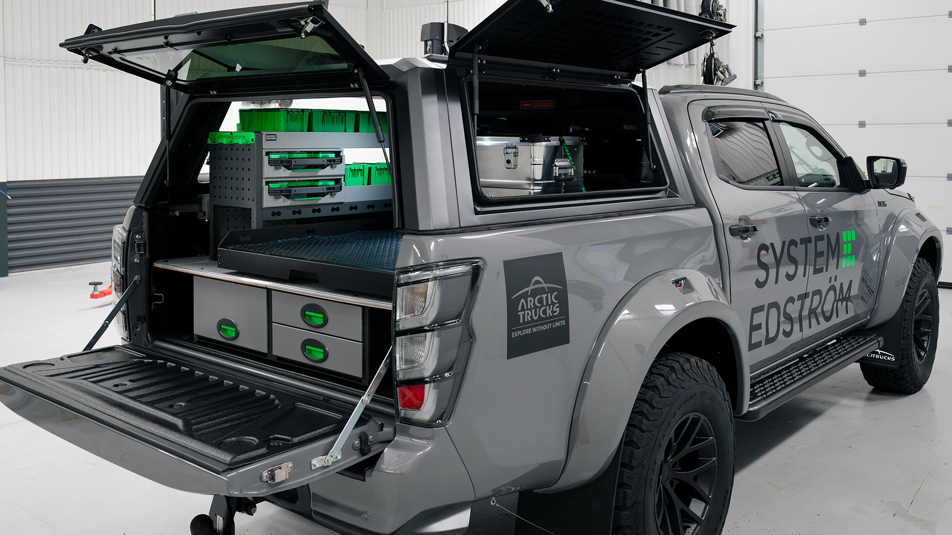 Aménagement utilitaire, pick-up d’Arctic Trucks
