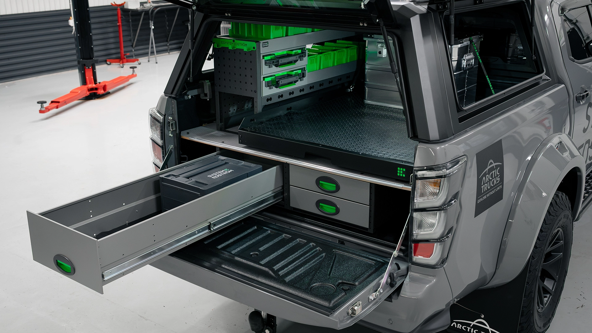 Aménagement utilitaire, pick-up d’Arctic Trucks
