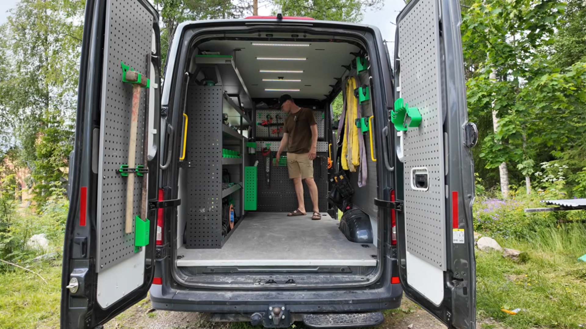 Lastsläde för bättre ergonomi